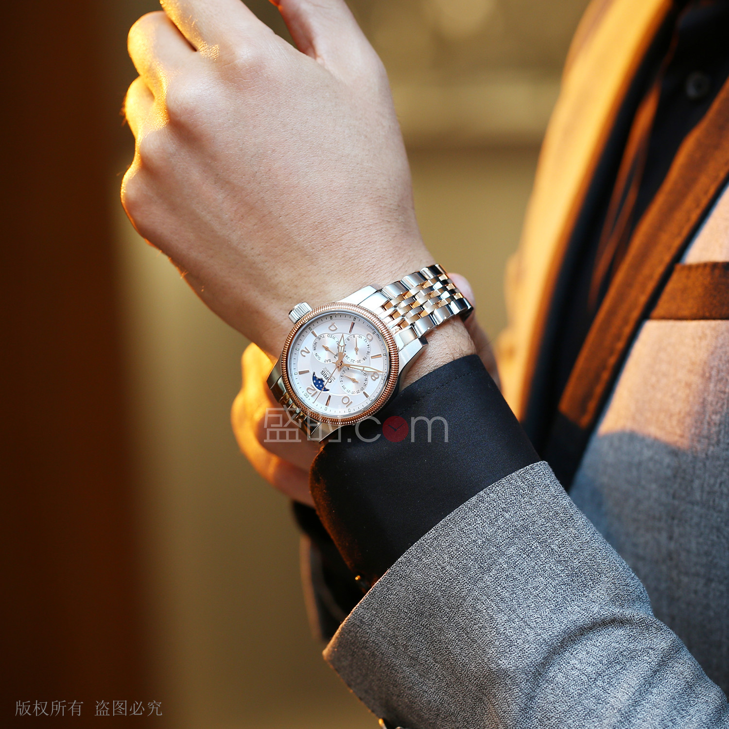 豪利时 Oris AVIATION 航空系列 581.7627.4361M 机械 男款