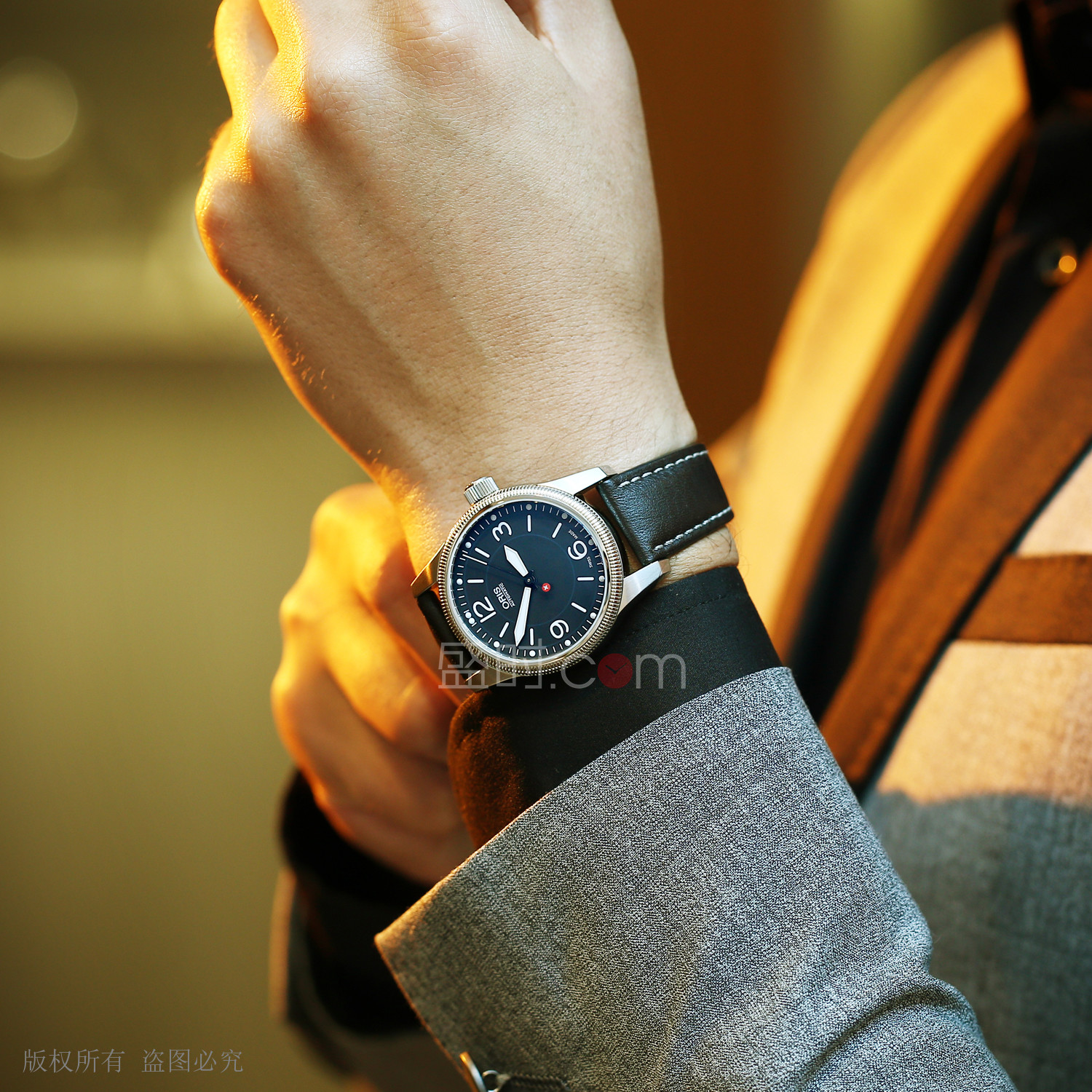 豪利时 Oris AVIATION 航空系列 733.7649.4063S 机械 男款