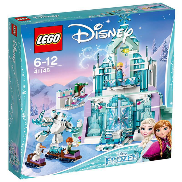 乐高（LEGO） 迪士尼公主系列艾莎的魔法冰雪城堡