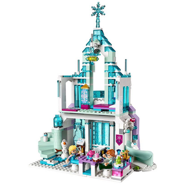 乐高（LEGO） 迪士尼公主系列艾莎的魔法冰雪城堡