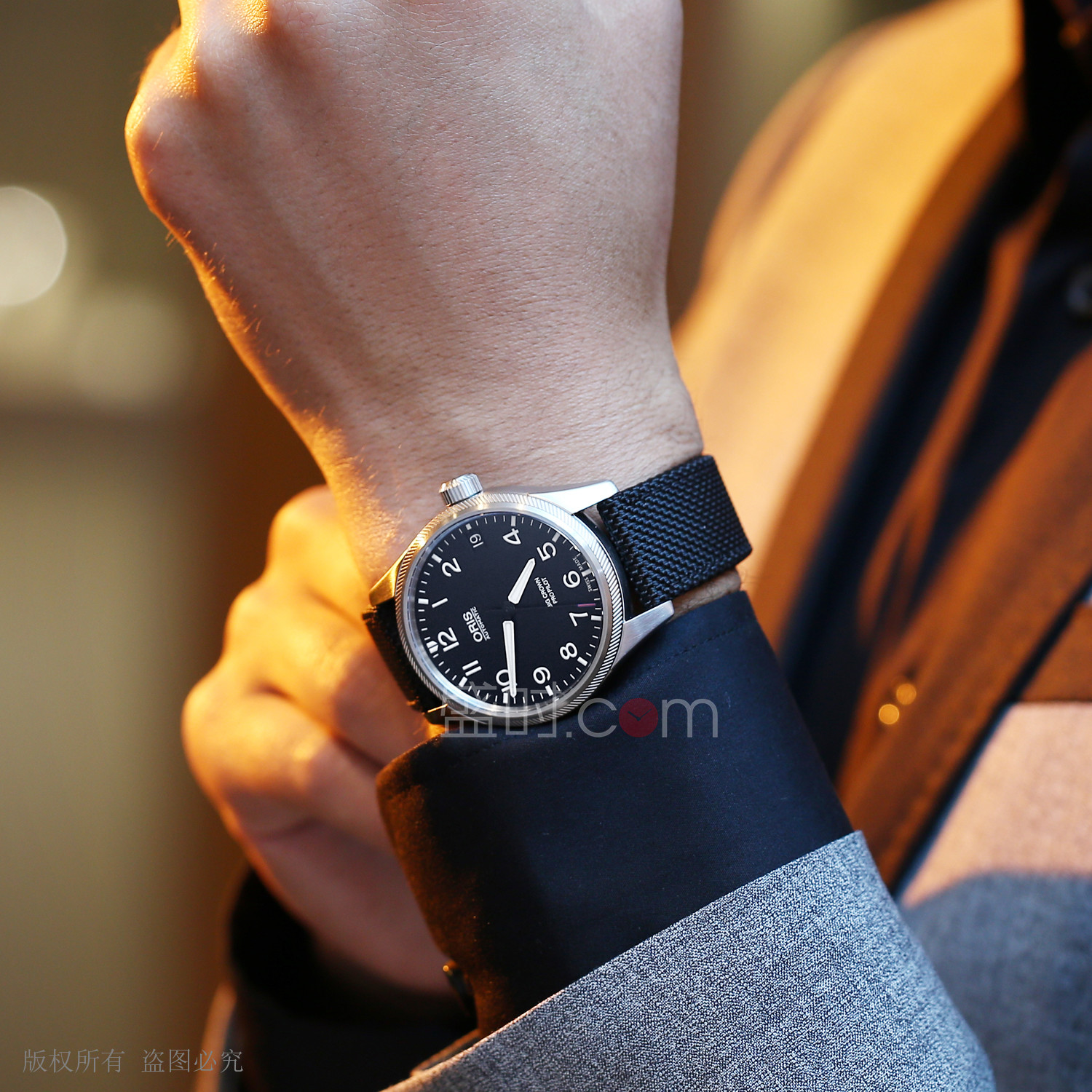 豪利时 Oris AVIATION 航空系列 751.7697.4164T 机械 男款
