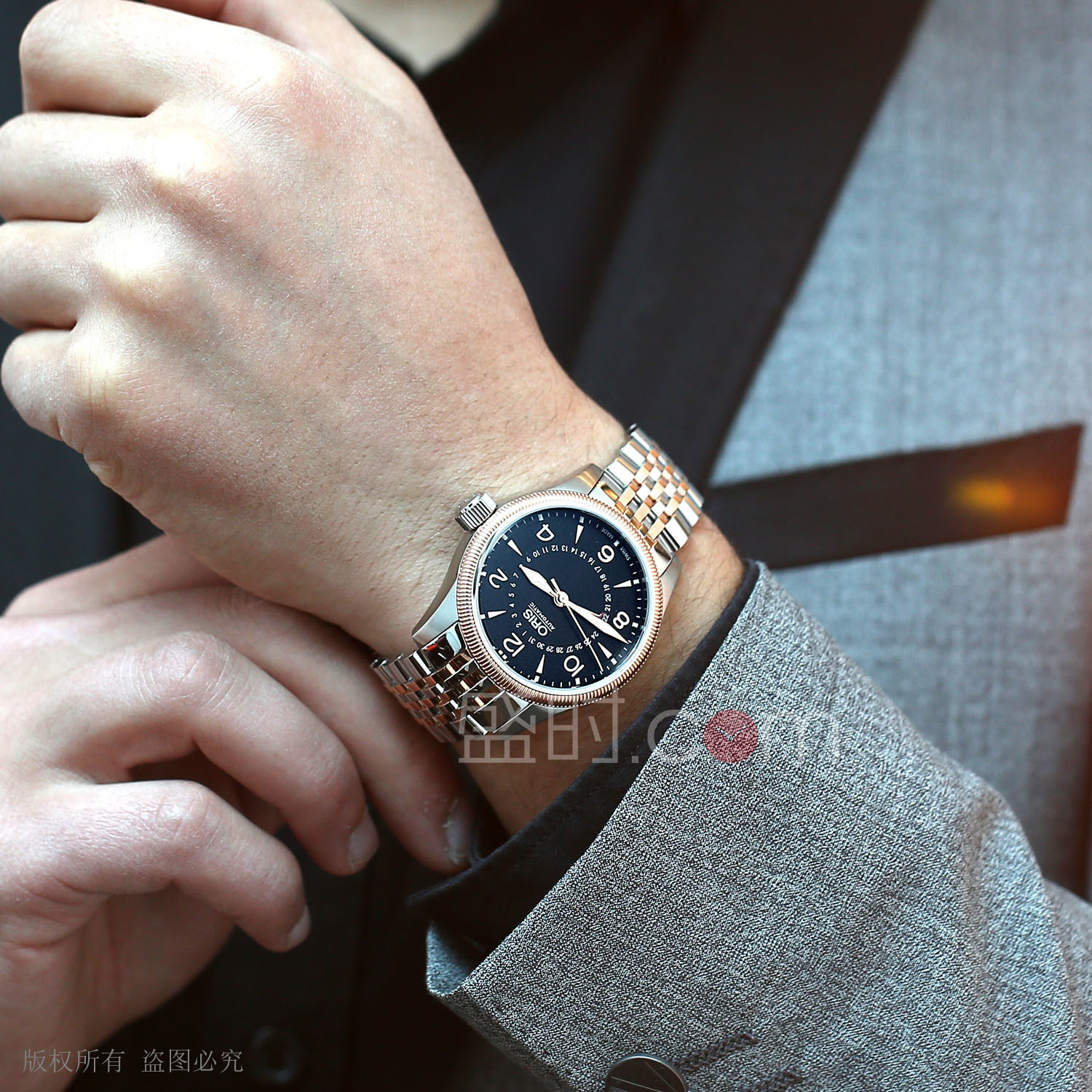 豪利时 Oris AVIATION 航空系列 754.7679.4364M 机械 男款