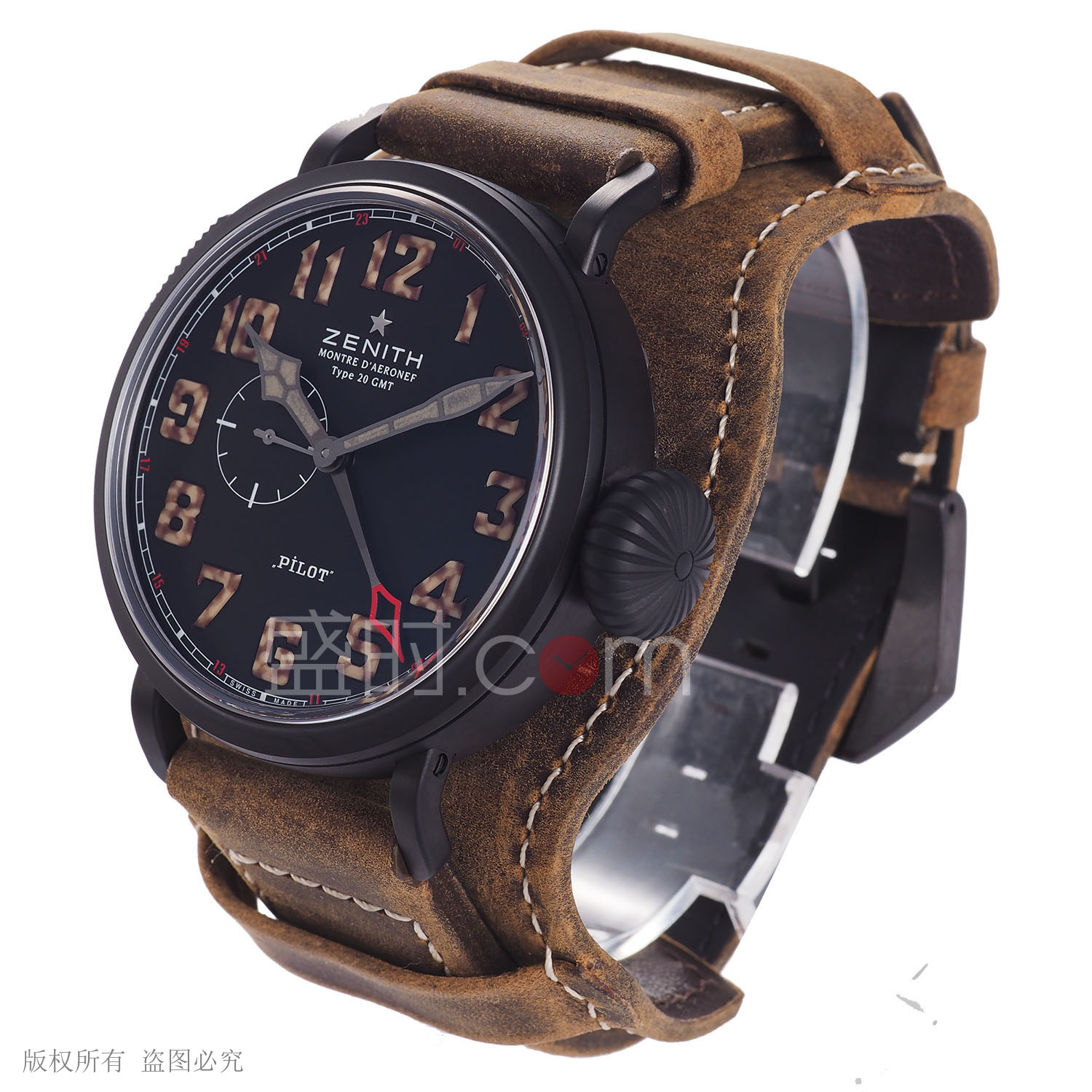 真力时 Zenith PILOT 飞行员系列 96.2431.693/21.C738 机械 男款