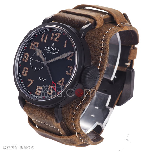 真力时 Zenith PILOT 飞行员系列 96.2431.693/21.C738 机械 男款