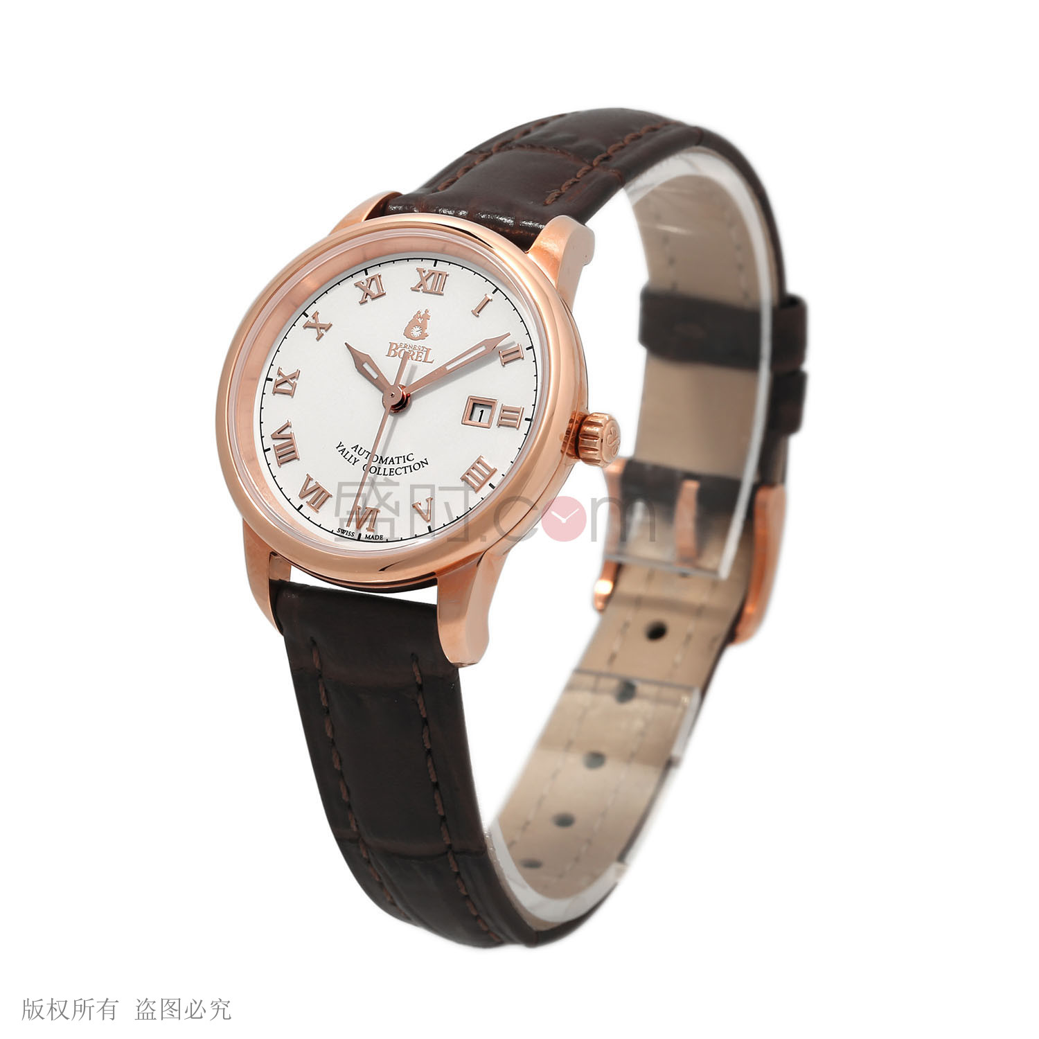 依波路 Ernest Borel 雅丽自动系列 LGR5680N-432BR 机械 女款