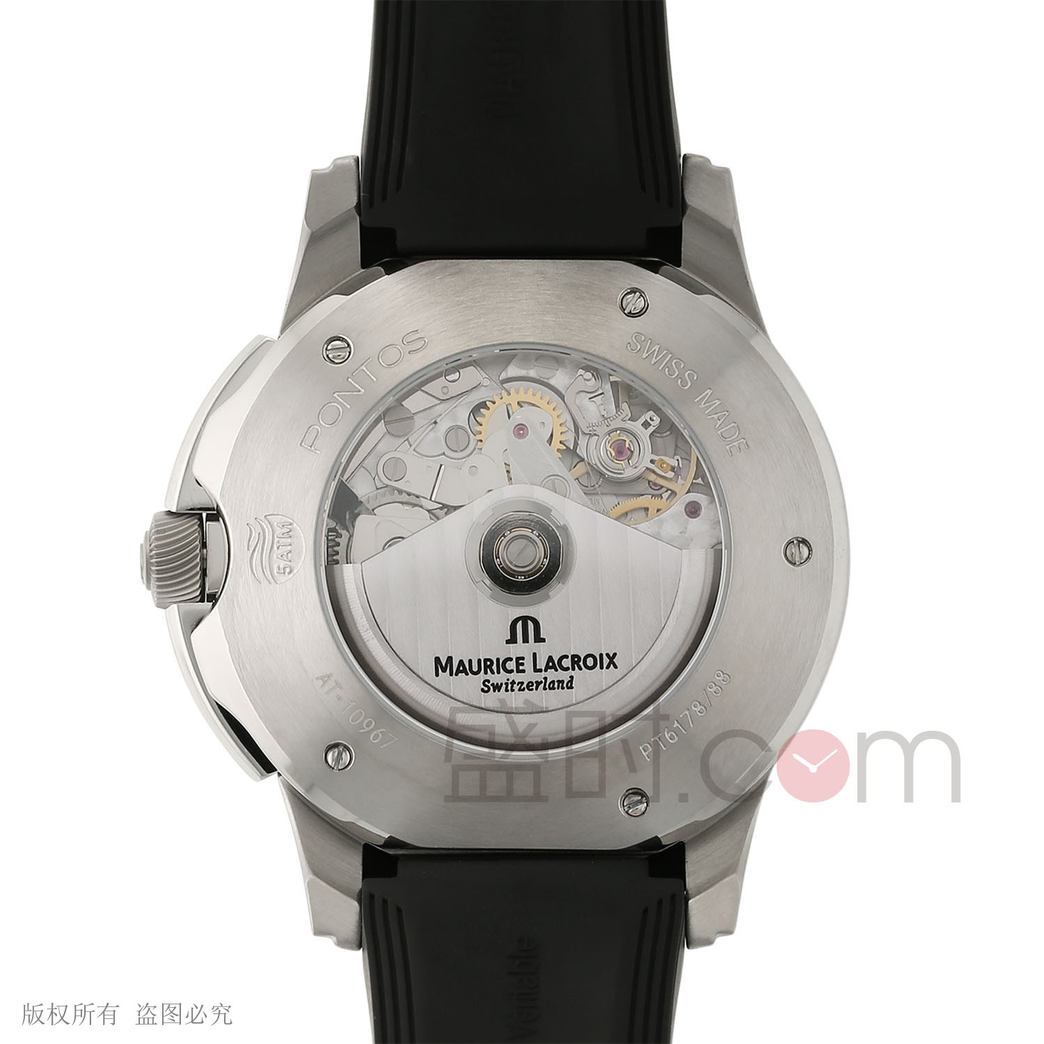艾美 Maurice Lacroix 奔涛系列 PT6188-SS001-430 机械 男款