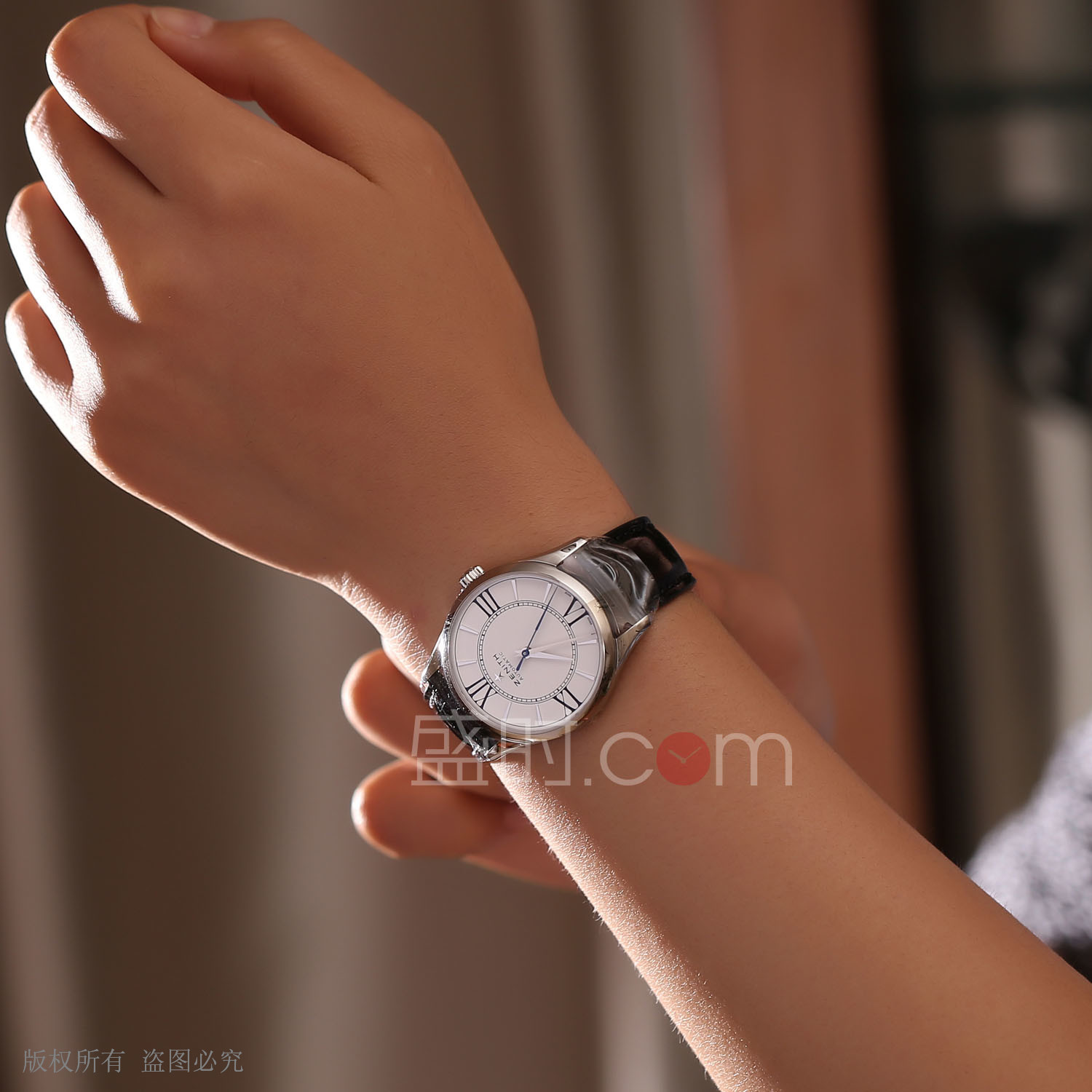 真力时 Zenith ELITE 指挥官系列 03.2310.679/38.C714 机械 女款