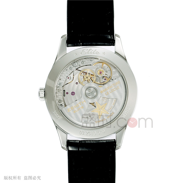 真力时 Zenith ELITE 指挥官系列 03.2310.679/38.C714 机械 女款