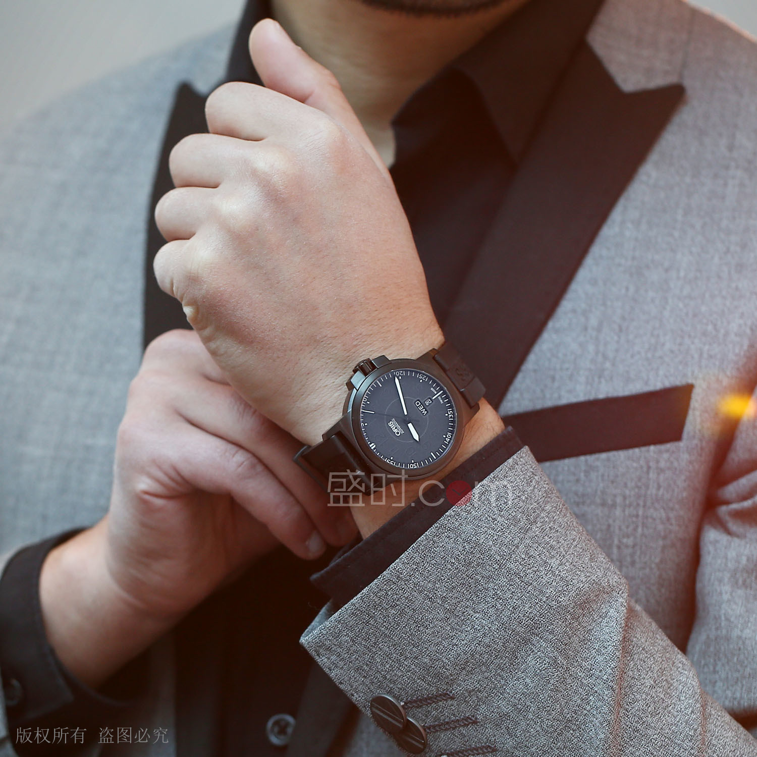 豪利时 Oris AVIATION 航空系列 735.7641.4764R 机械 男款
