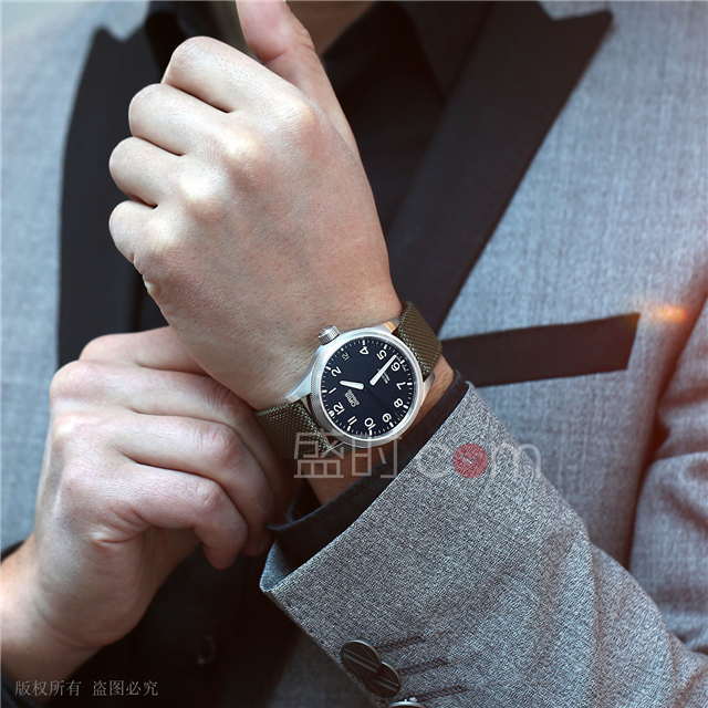 豪利时 Oris AVIATION 航空系列 751.7697.4164S 机械 男款