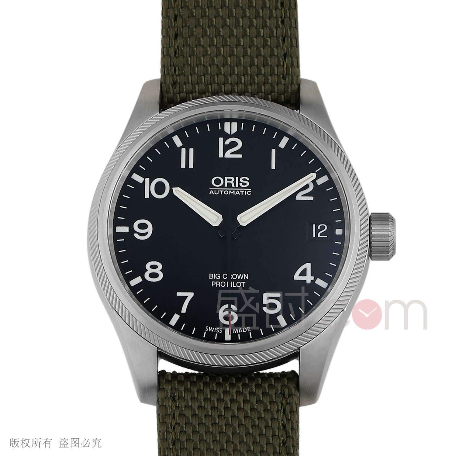 豪利时 Oris AVIATION 航空系列 751.7697.4164S 机械 男款