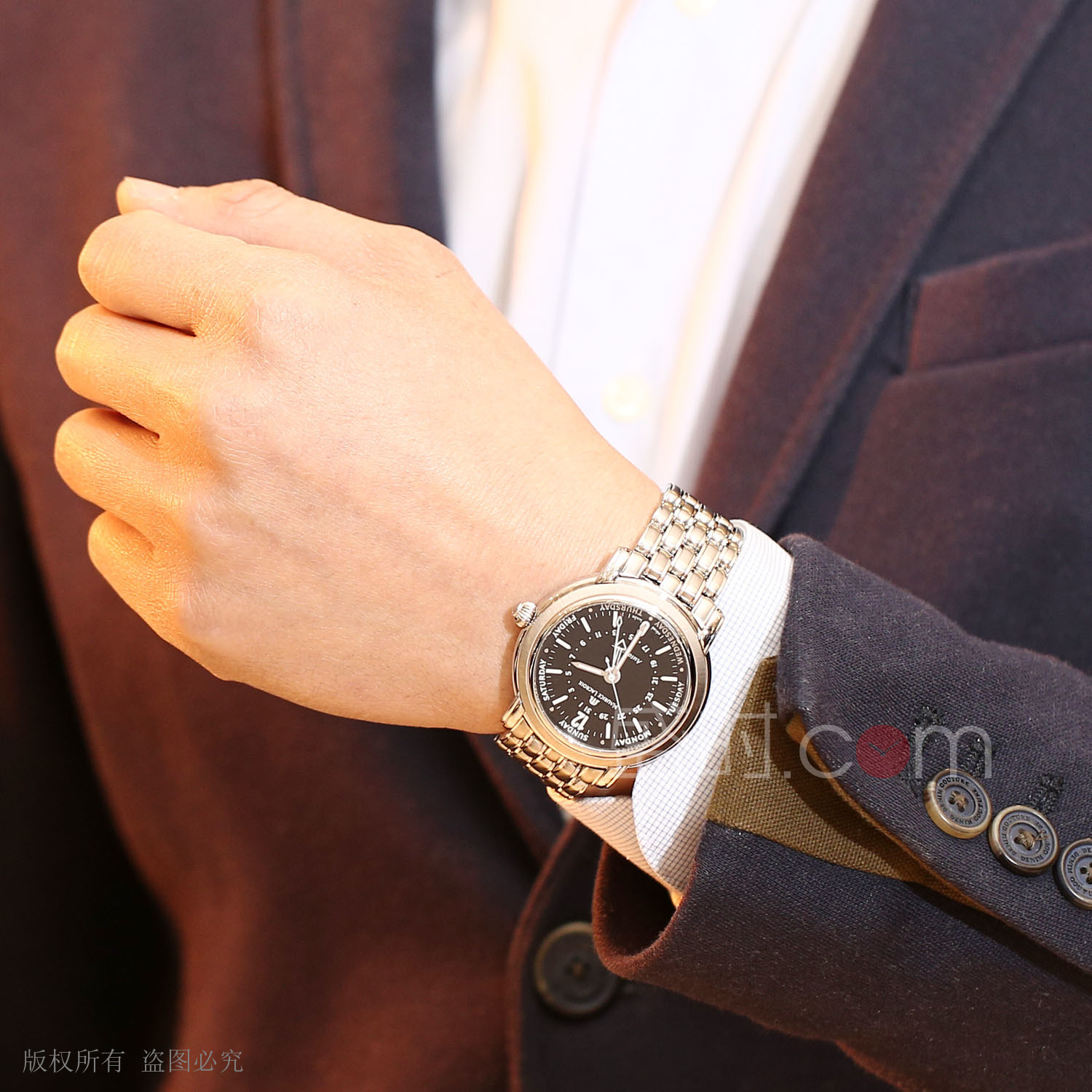 艾美 Maurice Lacroix 奔涛系列 PT6168-SS002-130 机械 男款