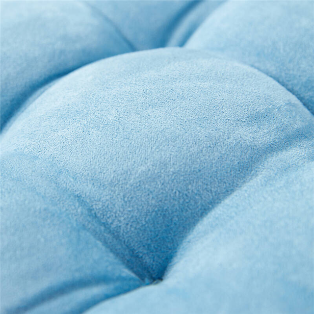 坐垫家居 时尚加厚麂皮绒坐垫沙发垫子 单只装（颜色随机）