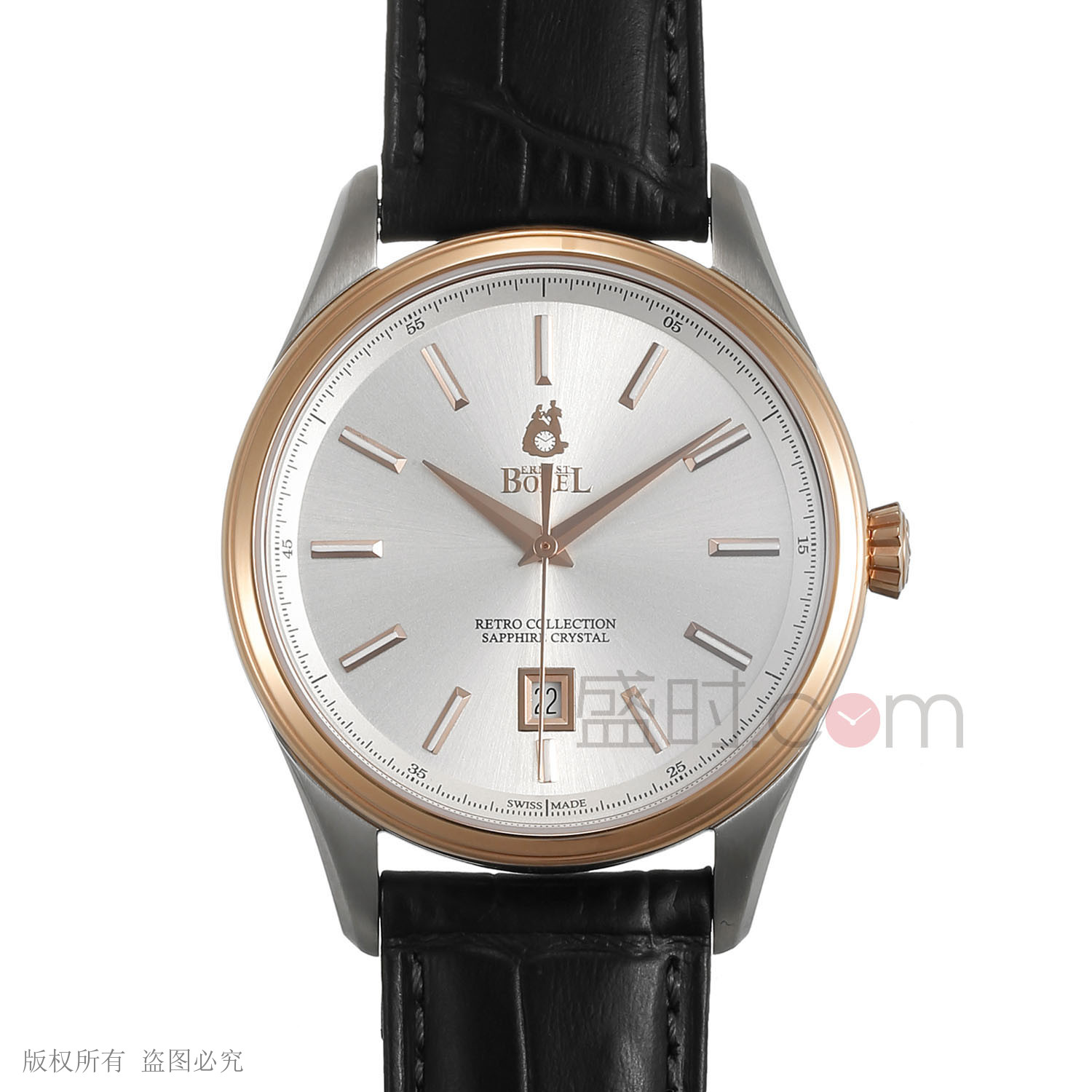 依波路 ErnestBorel 复古系列Ⅰ GBR906-212BK 石英 男款