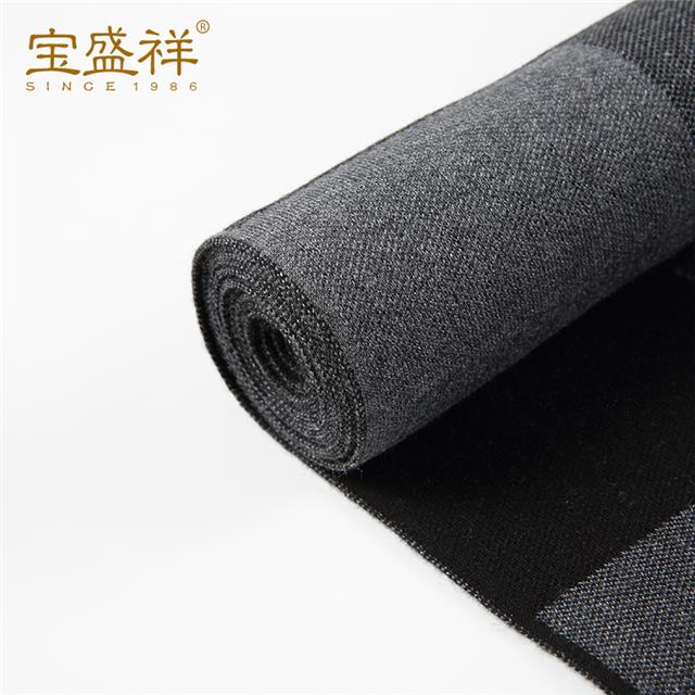男士棉晴围巾(黑色N8004C1
)