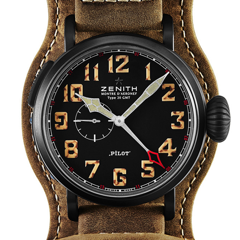 真力时 Zenith PILOT 飞行员系列 96.2431.693/21.C738 机械 男款