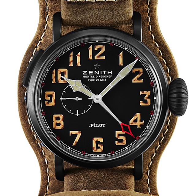 真力时 Zenith PILOT 飞行员系列 96.2431.693/21.C738 机械 男款