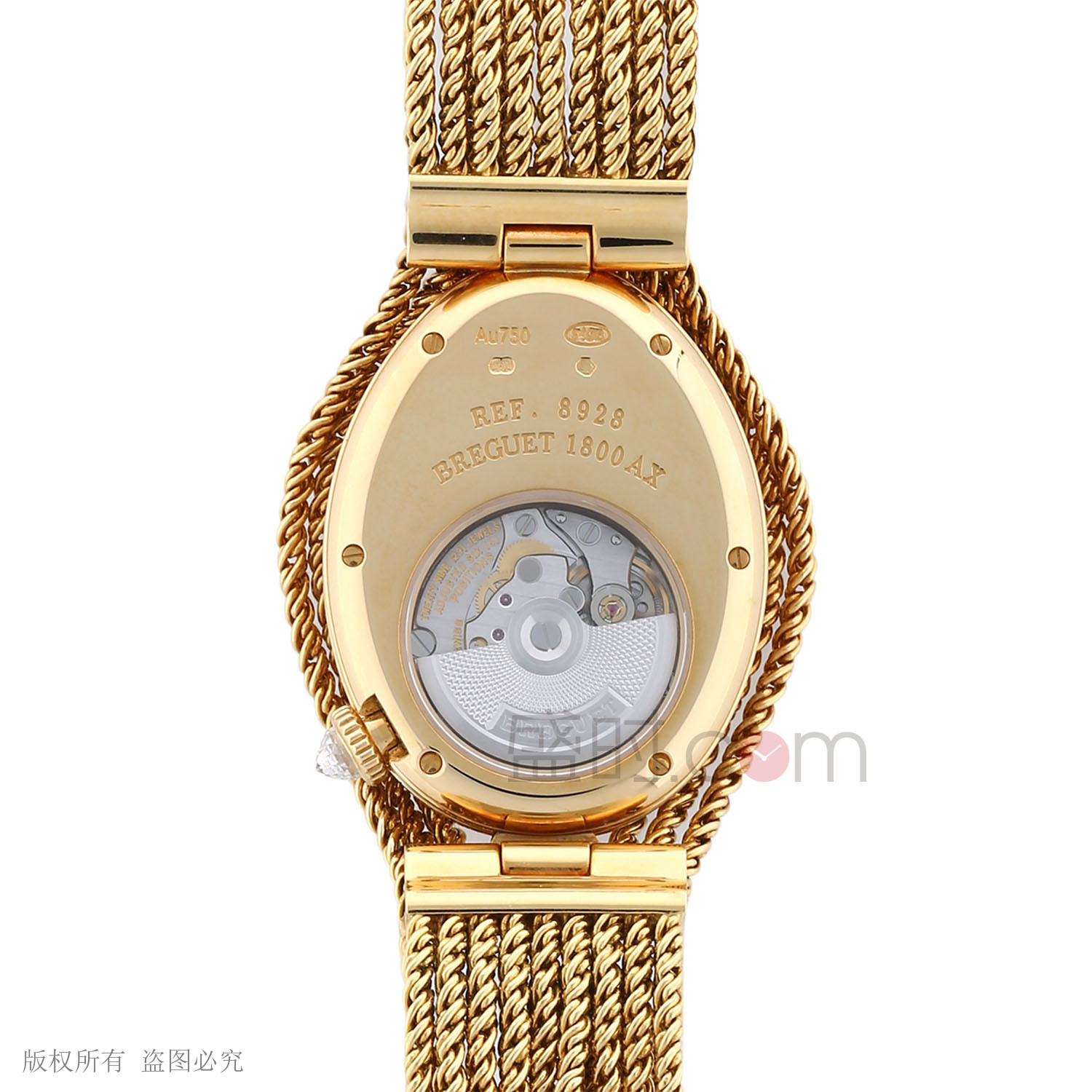 宝玑 Breguet REINE DE NAPLES 那不勒斯王后系列 8928BA/51/J60 DD0D 机械 女款