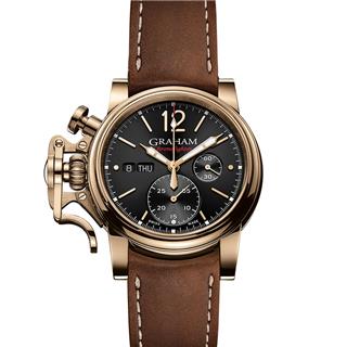格林汉 Graham 战机复古系列青铜腕表 2CVAK.B26A 机械 男款