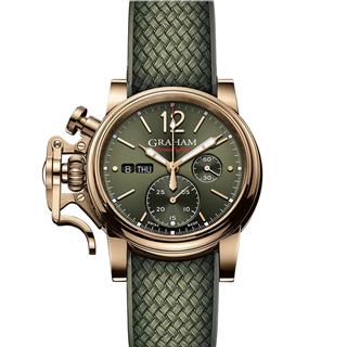 格林汉 Graham 战机复古系列青铜腕表 2CVAK.G02A 机械 男款
