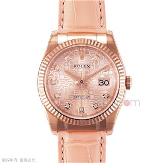 劳力士 Rolex OYSTER PERPETUAL 蚝式恒动系列 116135-J-L粉电石 机械 中性款