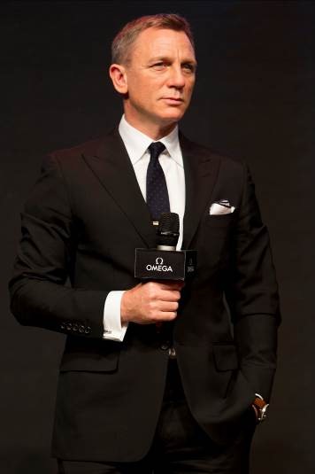 欧米茄携手丹尼尔•克雷格 庆祝《007:幽灵党》在华盛大上映