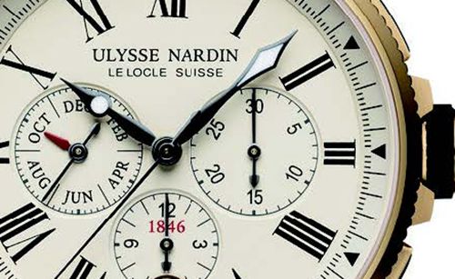 雅典ULYSSE NARDIN航海计时年历表