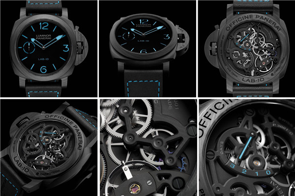 『SIHH2017』沛纳海：LAB-ID 碳纤维腕表，钛壳、铜壳、金属玻璃潜水腕表，美洲杯主题