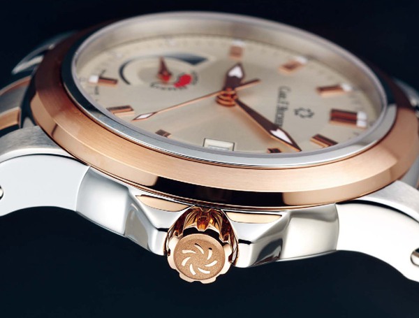 宝齐莱 CARL F. BUCHERER Patravi AutoDate柏拉维动力储存自动腕表 Two Tone!双色绝美组合