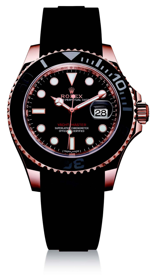 劳力士Yacht-Master 40 融合双材质的新样貌
