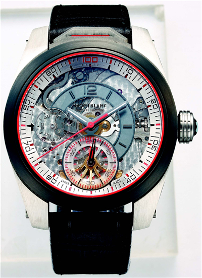 万宝龙 Timewalker Chronograph 100 两套擒纵组成的完美宇宙
