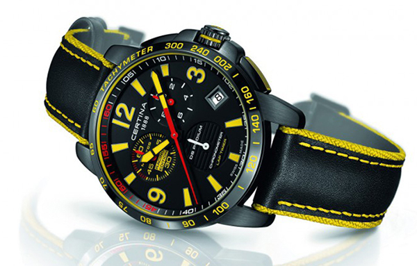 2017 BASELWORLD 雪铁纳DS Podium冠军系列单圈计时码表 赛车版 戴在腕上的疾速赛道