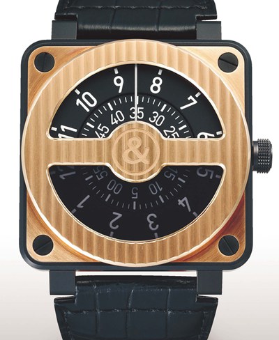 BELL & ROSS BR 01 Compass黄金罗盘限量腕表