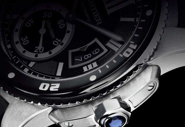 卡地亚Calibre de Cartier Diver watch首款潜水运动腕表