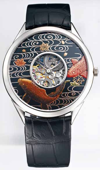VACHERON CONSTANTIN艺术大师系列锦鲤莳绘腕表