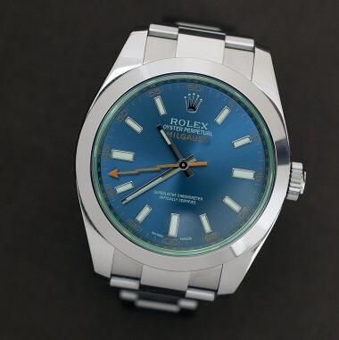 颜值与技术兼备 劳力士Milgauss腕表的绿与蓝