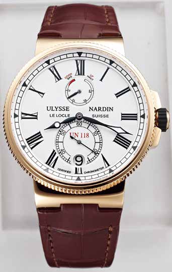 ULYSSE NARDIN Marine Chronometer Manufacture独创航海天文台腕表